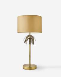 Tropical Palm Tree Table Lamp Brass - JD Williams - thumbnail 2