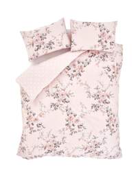 CL Canterbury Duvet Cover Set SUPERK Blush - Catherine Lansfield - Size: S KING - thumbnail 5