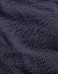 Cotton Crinkle Muslin Duvet Set Midnight - JD Williams - Size: DOUBLE - thumbnail 4