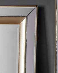 Phantom Leaner Mirror Gold - Gallery Direct - thumbnail 3