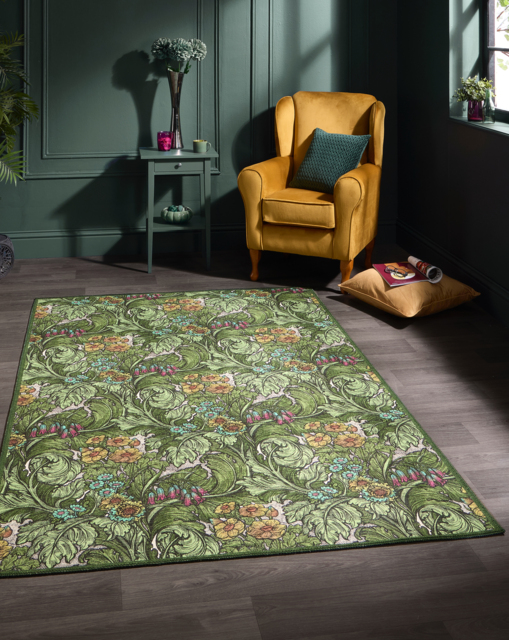 Laurence Llewelyn-Bowen Hedgerovia Rug Green - Laurence Llewelyn-Bowen - Size: 120X170 - image 1
