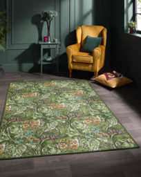 Laurence Llewelyn-Bowen Hedgerovia Rug Green - Laurence Llewelyn-Bowen - Size: 120X170 - thumbnail 1