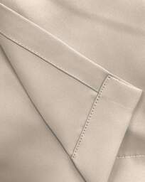 Supersoft Eyelet Curtains Beige - Enhanced Living - Size: 167 x 137cm - thumbnail 4