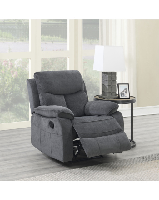 Adlington Manual Recliner Chair Grey - JD Williams - image 1