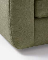 Finch Chenille Right Hand Corner Sofa Green - JD Williams - thumbnail 2