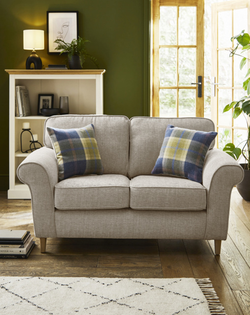 Julipa Chiltern Fabric 2 Seater Sofa Natural - Julipa - image 1