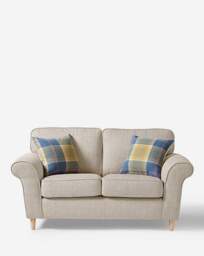 Julipa Chiltern Fabric 2 Seater Sofa Natural - Julipa - thumbnail 3