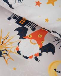CL Halloween Gonks Duvet Cover Set Natural - Catherine Lansfield - Size: SINGLE - thumbnail 3