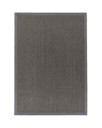 Sisal Border Rug Grey - Origins - Size: 120X170 - thumbnail 4