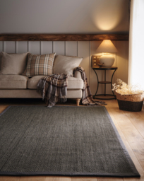 Sisal Border Rug Grey - Origins - Size: 120X170 - thumbnail 1
