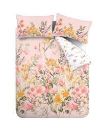CL Countryside Floral Duvet Cover Set Pink - Catherine Lansfield - Size: S KING - thumbnail 2