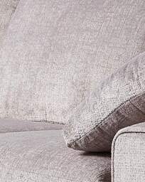 Hunter Chenille Left Hand Corner Sofa Grey - JD Williams - thumbnail 3