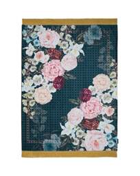 LLB Bouquet List Throw Blue - Laurence Llewelyn-Bowen - Size: 130X180 - thumbnail 4