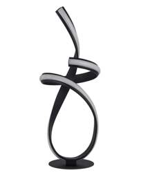 Ribbon LED Table Lamp Black - Searchlight - thumbnail 2