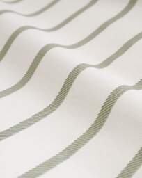 Bianca Hampton Stripe Duvet Cover Set Green - Bianca - Size: SINGLE - thumbnail 3
