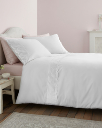 Bianca Elise Lace Duv WHT White - Bianca - Size: DOUBLE - thumbnail 1