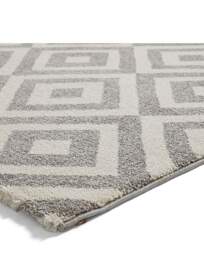 Think Rugs Brooklyn Geometric Rug Grey/White - Think Rugs - Size: 200X290 - thumbnail 5
