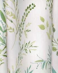 Fusion FW Printed Eyelet Curtains Green - Fusion - Size: 167 x 137cm - thumbnail 2