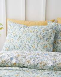 Bianca Ditsy Floral Duvet Cover Set Green - Bianca - Size: S KING - thumbnail 3
