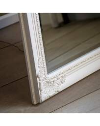Gallery Lambeth Wood Cheval Mirror White White - Gallery Direct - thumbnail 4