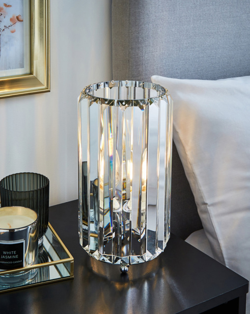 Clear Glass Table Lamp Clear - Searchlight - image 1