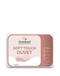 Downland Soft Touch 4.5 Tog Duvet White - Downland - Size: SINGLE