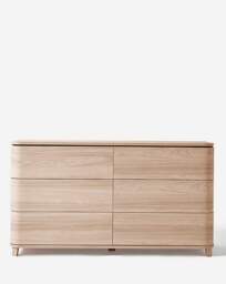 Arden Large Chest of Drawers OAK Effect - JD Williams - thumbnail 3