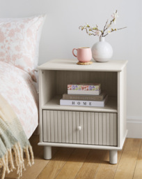 Julipa Latimer Side Table White Wash - Julipa