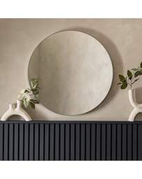 Gallery Bowie Round Mirror Silver Silver - Gallery Direct - thumbnail 5