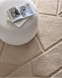 Stack Geometric Rug Cream - Origins - Size: 160X230 - thumbnail 4