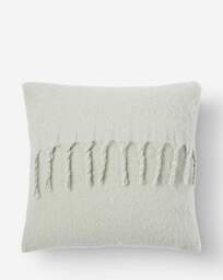 Faux Mohair Fringed Cushion SEA Foam - JD Williams - Size: 43X43 - thumbnail 3