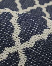 Trellis Gel Flatweave Rug Navy - Homemaker - Size: 120X160 - thumbnail 3
