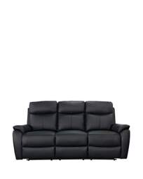 Aspire Kingsmere Power Recliner 3 Seater Black - Aspire - thumbnail 2