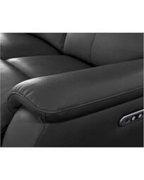 Aspire Kingsmere Power Recliner 3 Seater Black - Aspire - thumbnail 4