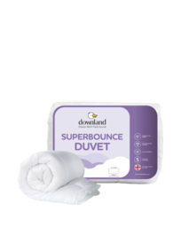 Downland Superbounce 15 Tog Duvet White - Downland - Size: KING - thumbnail 1