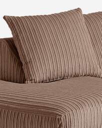 Ferguson Left Hand Chaise Sofa Coffee - thumbnail 3