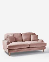 Azra Chenille 3 Seater Sofa Blush - JD Williams - thumbnail 2