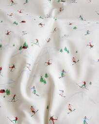 Ski Season Duvet Cover Set White - JD Williams - Size: DOUBLE - thumbnail 4