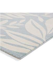 Catherine Lansfield Sorral Leaves Rug Blue - Catherine Lansfield - Size: 80X150 - thumbnail 4