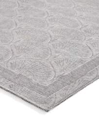 Catherine Lansfield Peacock Washable Rug Silver - Catherine Lansfield - Size: 122X170 - thumbnail 2