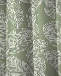 Fusion Matteo Eyelet Curtains Green - Dreams & Drapes - Size: 117 x 137cm - thumbnail 2