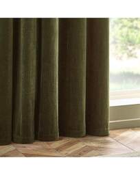 Yard Heavy Chenille Eyelet Curtains Olive - Yard - Size: 117 x 183cm - thumbnail 5