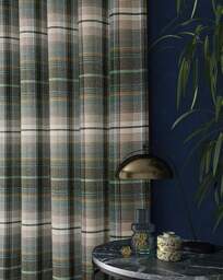 Sundour Gleneagle Blackout Curtains Green - Sundour - Size: 229 x 183cm - thumbnail 2