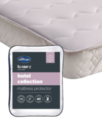 Silentnight Hotel Mattress Protector White - Silentnight - Size: KING