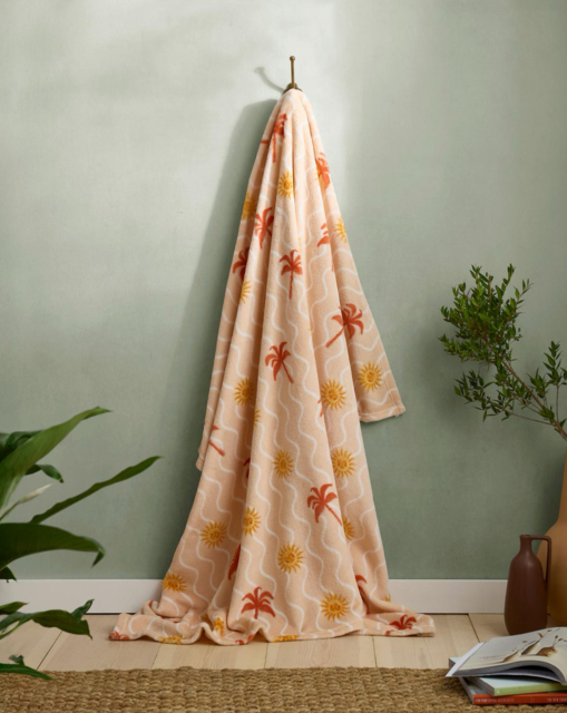Fusion Soleil Throw Coral - Fusion - Size: 120X150 - image 1