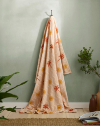 Fusion Soleil Throw Coral - Fusion - Size: 120X150