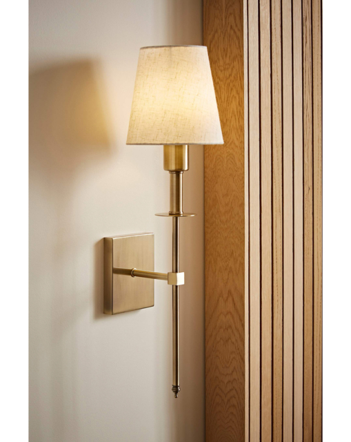 Kincaid Brass Rechargeable Wall Light Brass - ValueLights - image 1