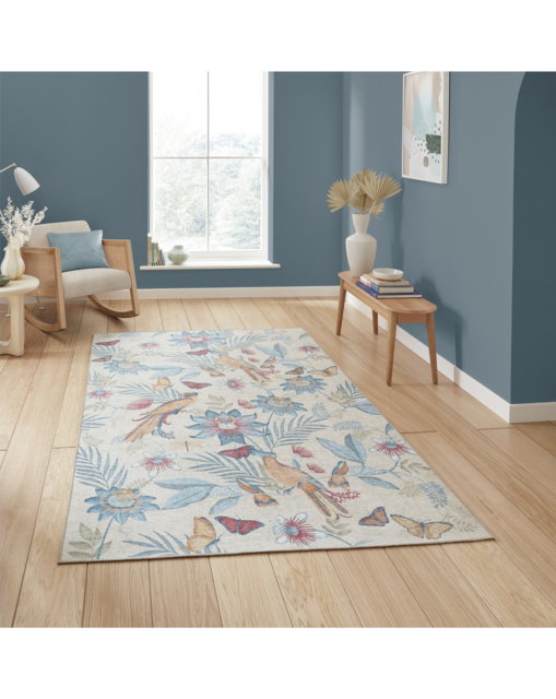 Catherine Lansfield Amaya Birds Rug Purple - Catherine Lansfield - Size: 150X230 - image 1