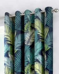 Tropical Eyelet Curtains in Multi Multi - Fusion - Size: 168 x 229cm - thumbnail 4