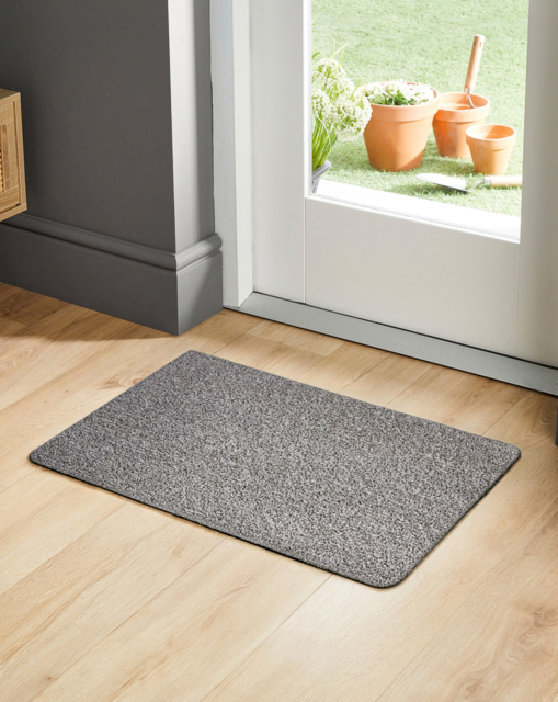 My Mat Washable Cotton Doormat Slate Grey - My Mat - Size: 50X75 - image 1